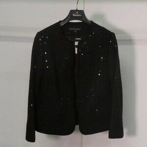 Brooks Brothers Jacket – Black Sparkly, Size 4 | NWT